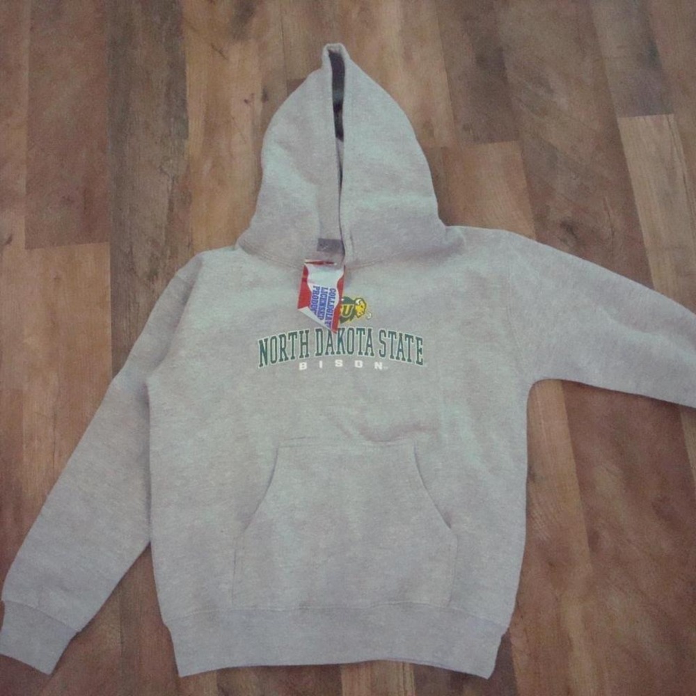 NORTH DAKOTA STATE BISON HOODIE WOMENS SMALL S2‎